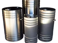 Butoi din inox alimentar cu capac 65 , 108 , 180 ,300, 350 L - Livrare - Rate 0 % -Flex Mag — фото 1