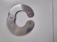 Vindem coliere din aluminiu pentru chinchila (șinșila,chinchila,шиншила) — Foto 2