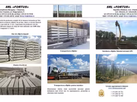 Stâlpi pretensionați de beton pentru gard. Lungimea 2.40m — фото 4