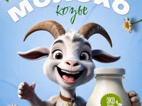 Козье молоко — натуральный эко‑продукт Описание: - Свежие молочные — Foto 1