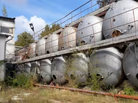 Cisterne цистерны.20.25.50 tone emal inox metal cu transportare — фото 1