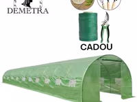 Теплица для сада Demetra 10 м-3 м-2,25 м, 200 г/м2, 26 мм D0 — 照片 1