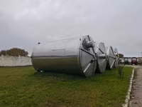 Cisterne цистерны.20.25.50 tone emal inox metal cu transportare — фото 2