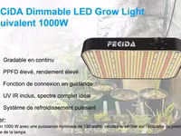 Fecida 1000w 12000 lumen лампа для растений — الصورة 3