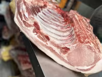 СВИНИНА

猪肉。家养猪肉，非常美味。每天都有新鲜猪肉供应。

现有以下部位：
	•	后腿肉
	•	前腿肉
	•	猪排和排骨
	•	五 — photo 2